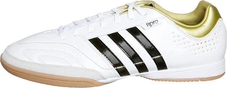 Adidas 11Nova IN running white/metallic gold/black