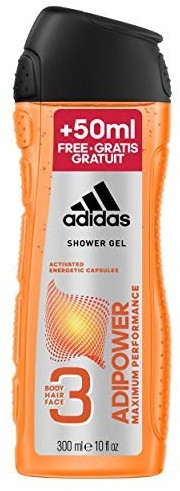 Adidas Adipower Shower Gel (250+50ml)