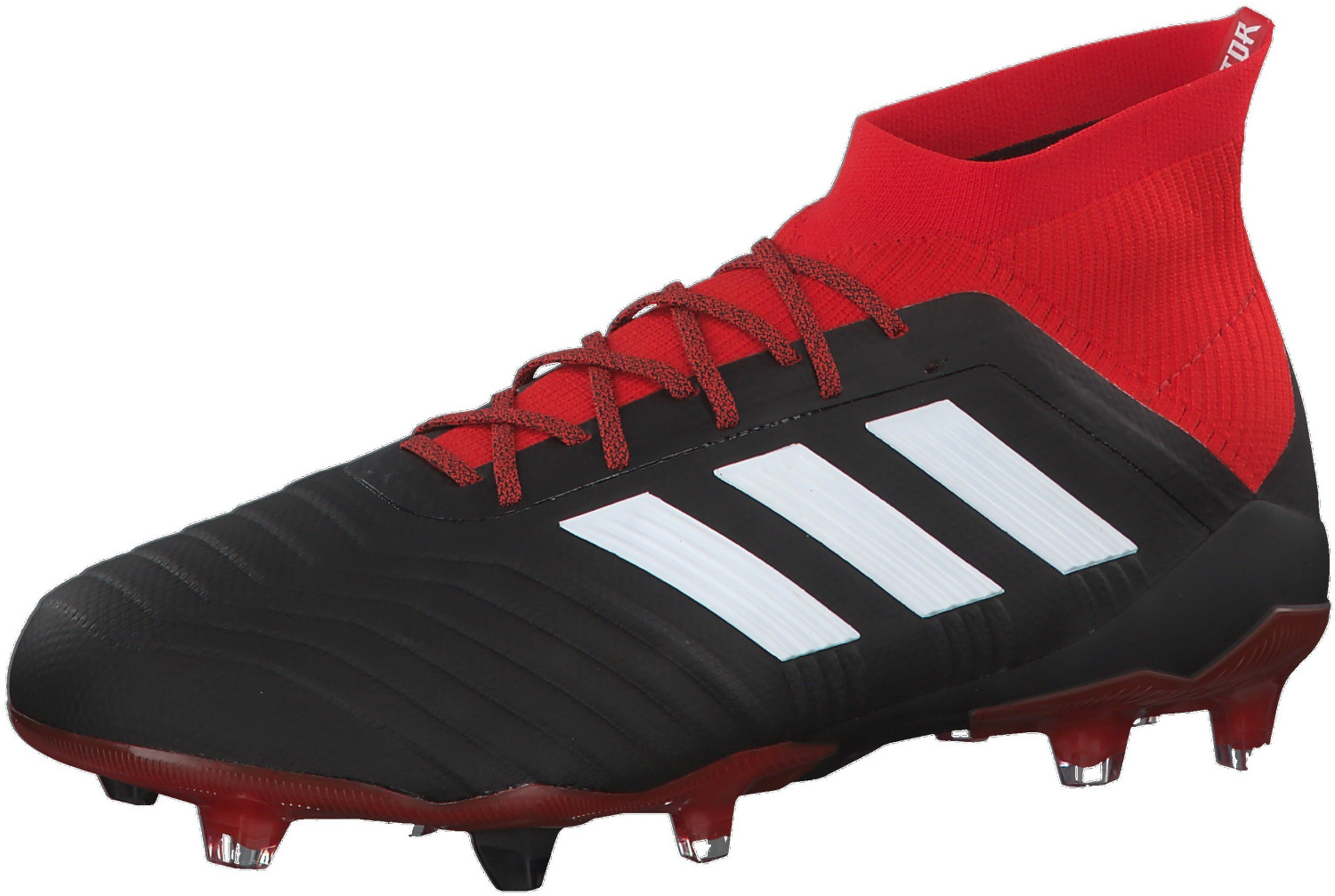 Adidas Football Boot Predator 18.1 FG DB2038 core black / ftwr white / red