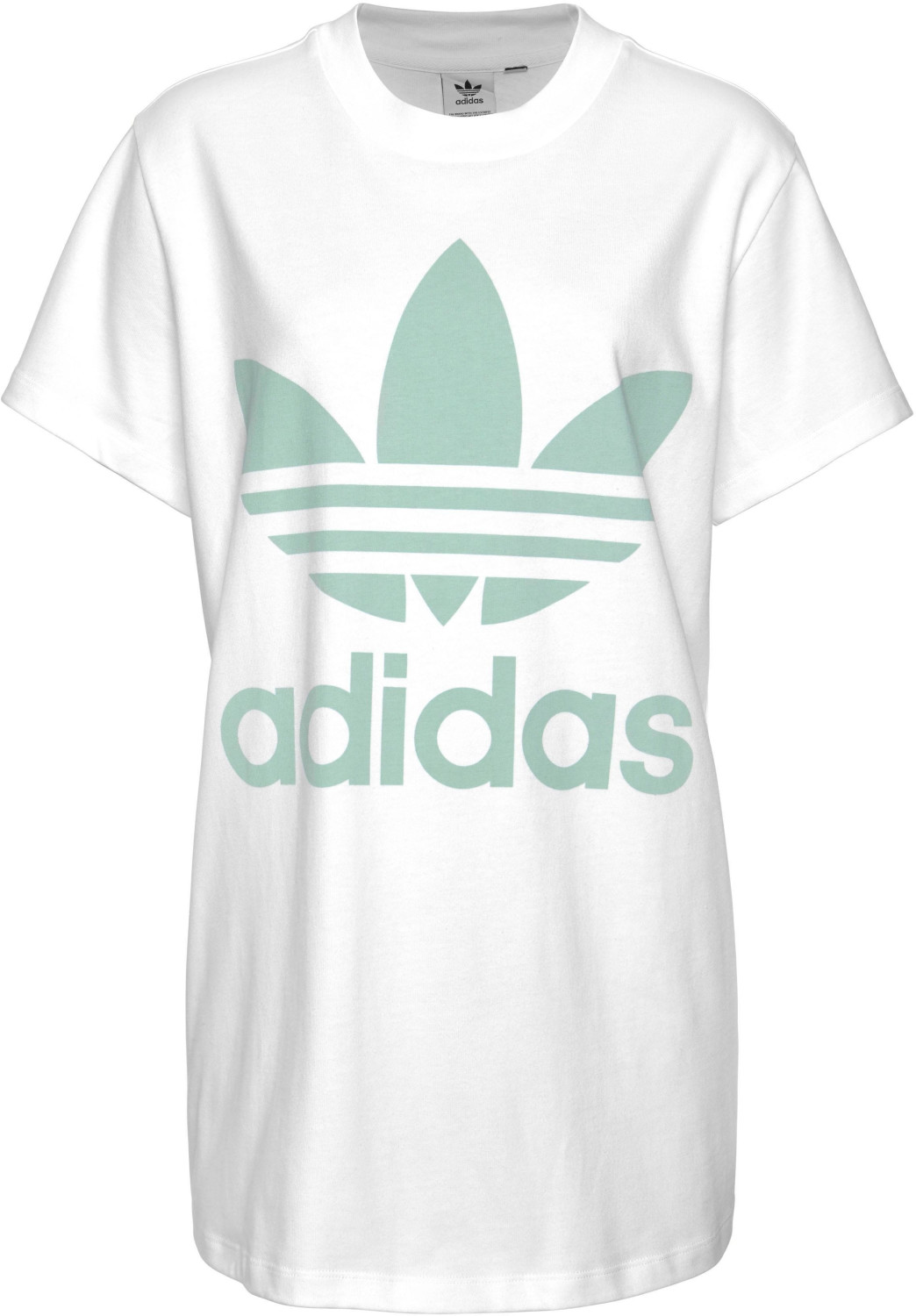 Adidas Oversize Trefoil T-Shirt white/blush green