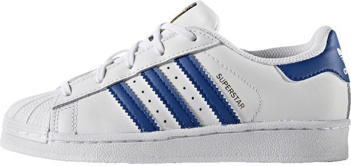 Adidas Superstar Foundation Jr white/blue/white (BA8383)