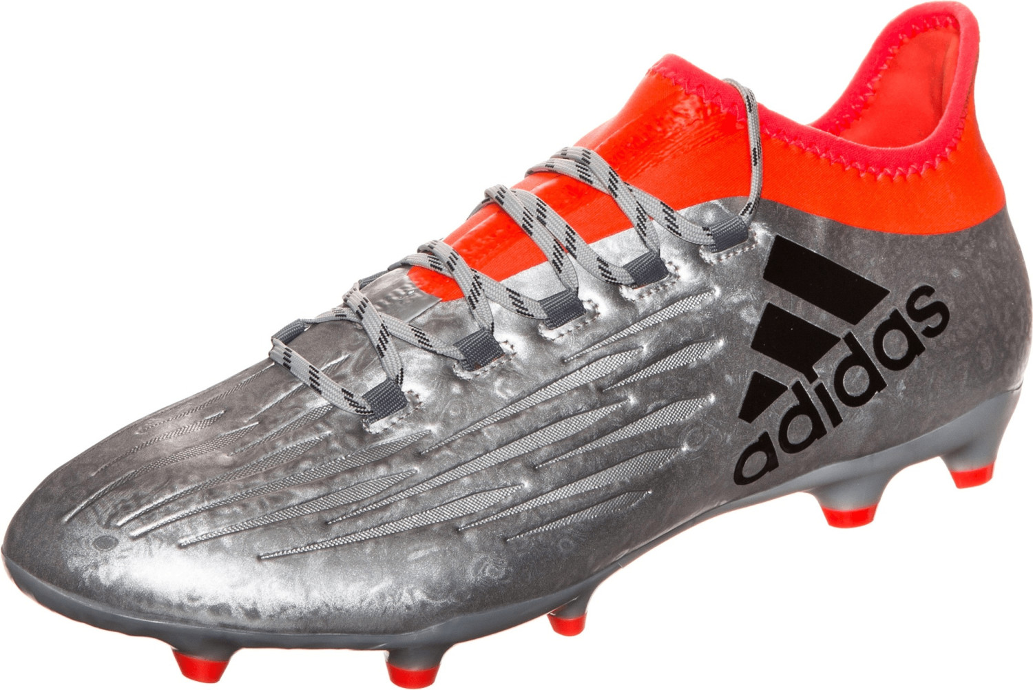 Adidas X 16.2 FG Men silver metallic/core black/solar red