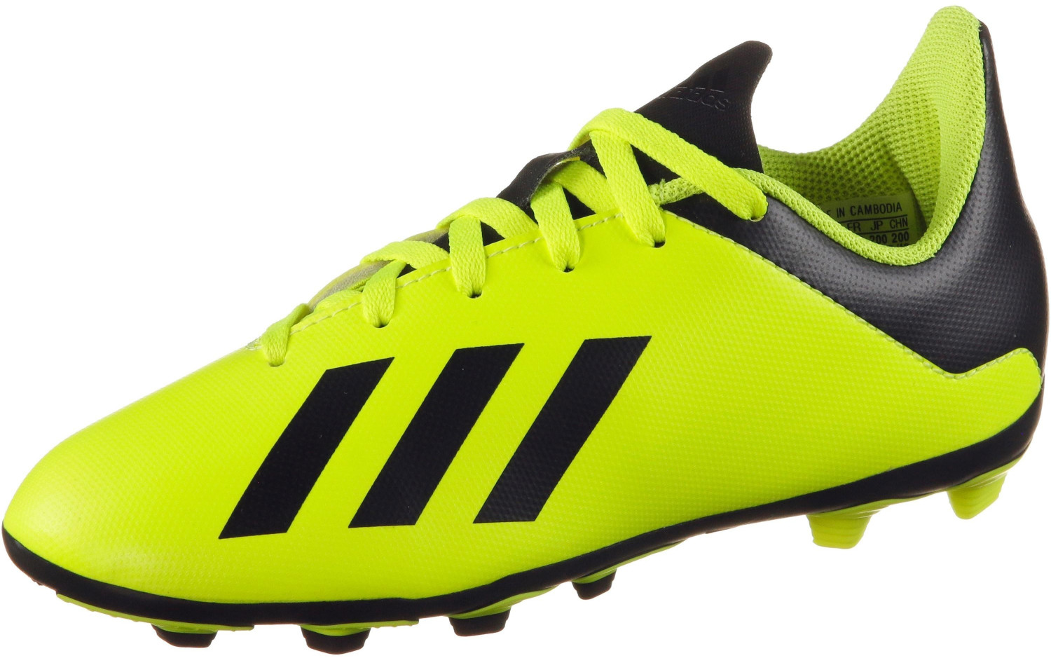 Adidas X 18.4 FXG J Football Boots DB2420 Youth solar yellow/ core black / solar yellow