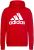 Adidas Men Athletics Must Haves Badge of Sport Hoodie scarlet white (FR7106)