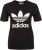 Adidas Women Originals Trefoil T-Shirt black/white (CV9888)