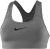 Nike Swoosh Medium-Support Sports Bra carbon heather/anthracite/black